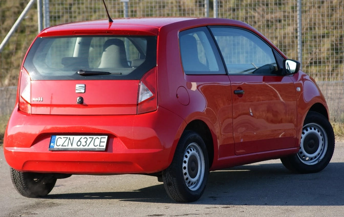 Seat Mii cena 22500 przebieg: 170000, rok produkcji 2016 z Żnin małe 137